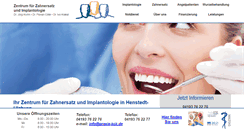 Desktop Screenshot of praxis-kck.de