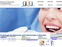Tablet Screenshot of praxis-kck.de